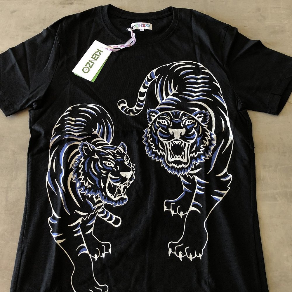 Kenzo Men Black T-Shirt "S"